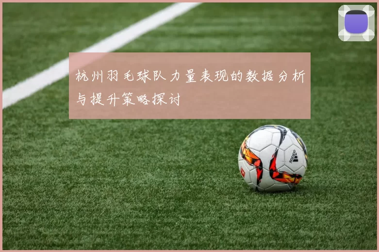 杭州羽毛球队力量表现的数据分析与提升策略探讨
