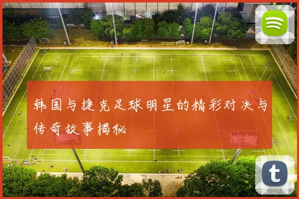 韩国与捷克足球明星的精彩对决与传奇故事揭秘