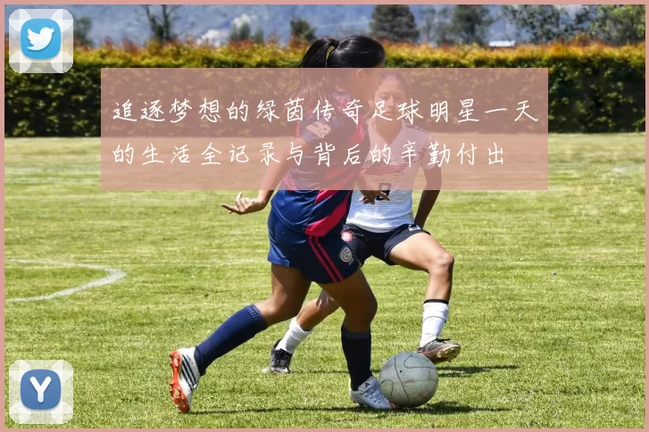 追逐梦想的绿茵传奇足球明星一天的生活全记录与背后的辛勤付出